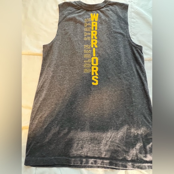 NBA Golden State Warriors Cotton Muscle Tank Tops - Picture 2 of 3